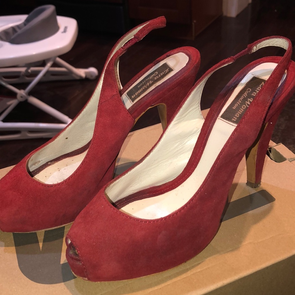 Zara sling backs